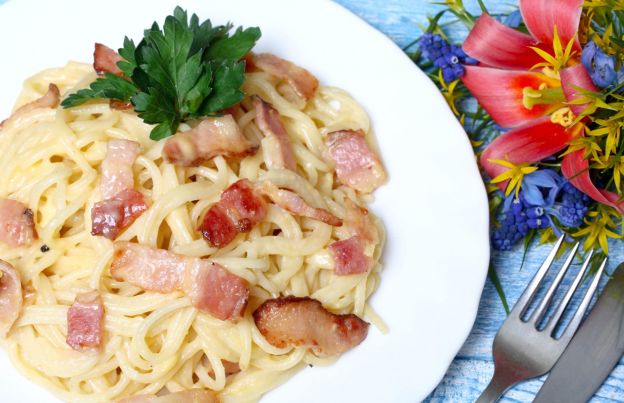 Pasta carbonara