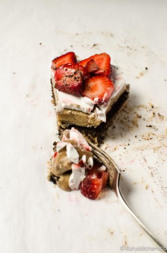 PB & J Ice Cream Cake