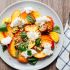 Peach, Heirloom Tomato and Burrata Salad