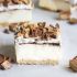 Peanut butter cup ice cream dessert