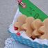 Gingerbread man fudge