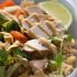 Peanut-lime chicken lunch bowl