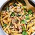 One-Pot Penne Pasta with Turkey and Spinach