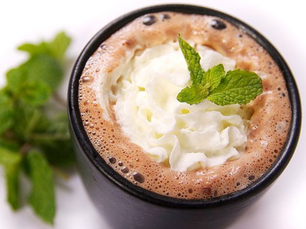 Peppermint Tequila Hot Chocolate