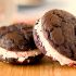 Peppermint whoopie pies