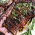 Perfect Grilled Steak with Herb Butter