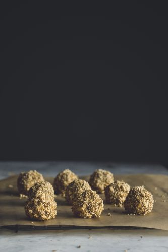 Persimmon balls