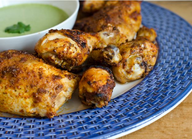 Peru- Peruvian-Style Chicken With Green Sauce