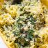5-Ingredient Pesto Spaghetti Squash Boats