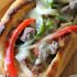 Philly cheesesteak with garlic aioli