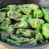 Pimientos de Padron: Blistered Padron Peppers