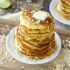 Pina colada pancakes