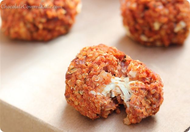 Quinoa Pizza Bites