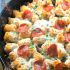 Tater tot pizza casserole