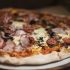 Pizza with bacon