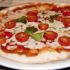 Pizza with mozzarella