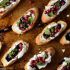 Pomegranate And Goat Cheese Crostini