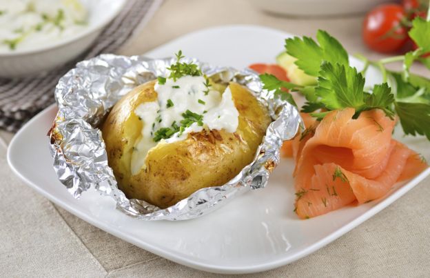 Baked potato boats