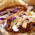 Pulled pork leftovers sandwich