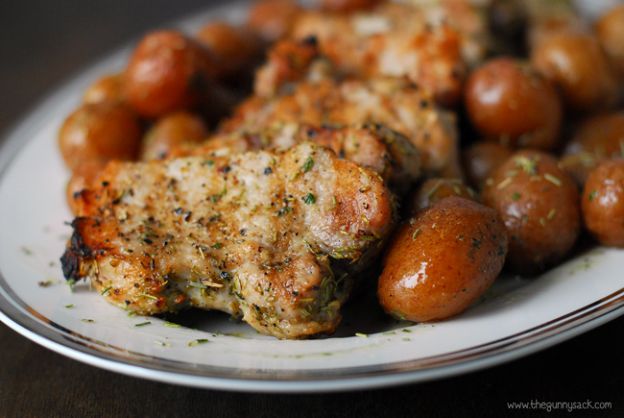 Garlic Rosemary Pork Tenderloin