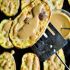 Potato steaks with satay sauce