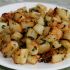 Potatoes Saute with Garlic and Cilantro