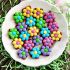 Flower pretzel bites