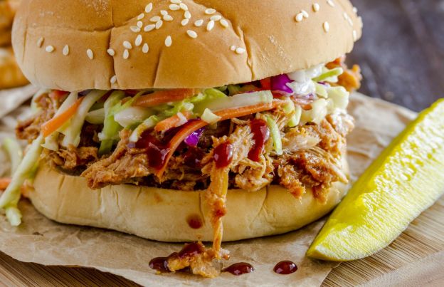 Pulled pork sandwiches