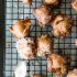 Pumpkin Spice Glazed Apple Fritters