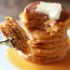 Fluffy pumpkin pancakes