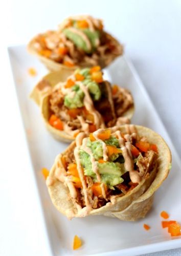 Pumpkin beer chicken tacos