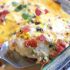 ONE DISH QUESO CHICKEN BAKE