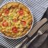 Asparagus quiche