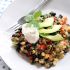 Quinoa and black beans