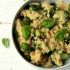 Cheese and broccoli quinoa casserole