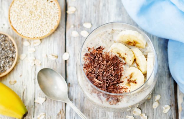 Chocolate Banana Quinoa Bowl