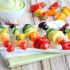 Rainbow Veggie Kabobs