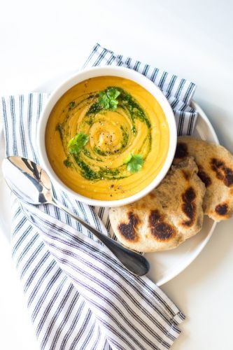 Red Lentil Sweet Potato Soup