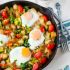 Red Potato, Bell Pepper, and Spinach Breakfast Hash