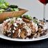 Red Wine and Goat Cheese Risotto with Caramelized Mushrooms