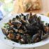 Restaurant Style Mussels with Garlic Wine Sauce