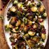 Roasted Bacon Brussels Sprouts with Salted Honey