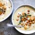 Roasted Cauliflower and Chickpea Soup