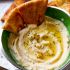 Roasted Garlic Parmesan Hummus