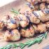 Rosemary Dijon Turkey Kabobs