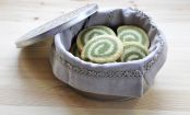 How to make Matcha pinwheel cookies in 6 easy steps