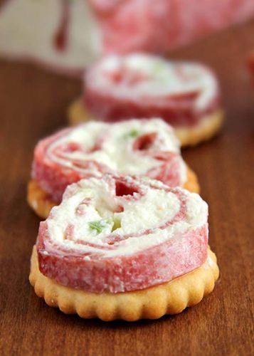 Salami & Cream Cheese Roll Ups