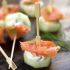 Smoked Salmon Cream Cheese Cucumber Bites