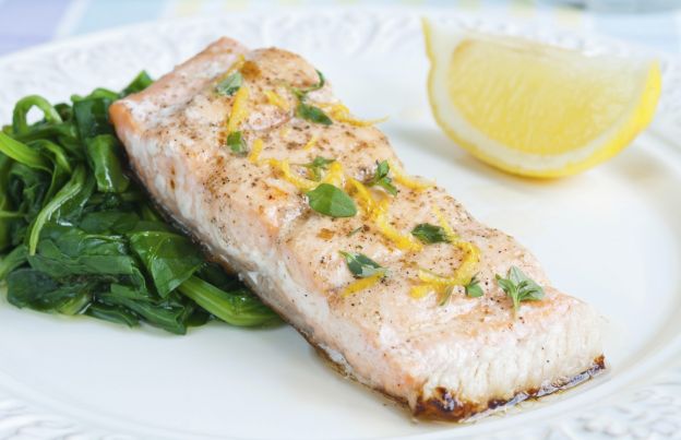 Microwave salmon