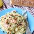 Salmon pasta